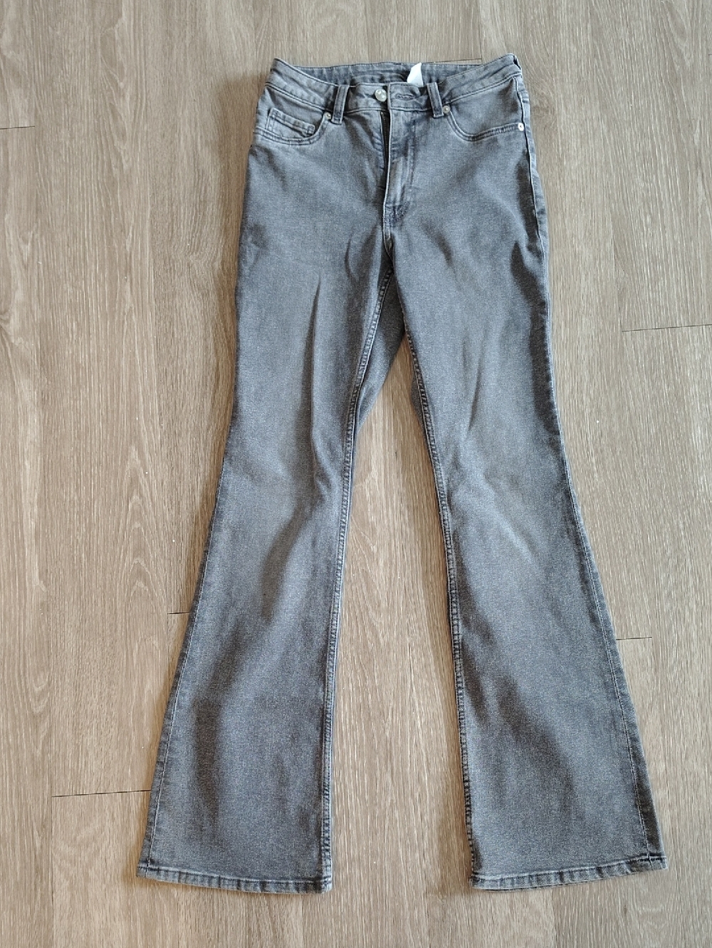 Divided Women's Flare Jeans in Washed Gray